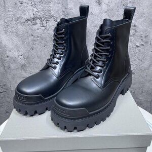 Balenciaga Strike Lace-up Boots Size US 9（eu42）